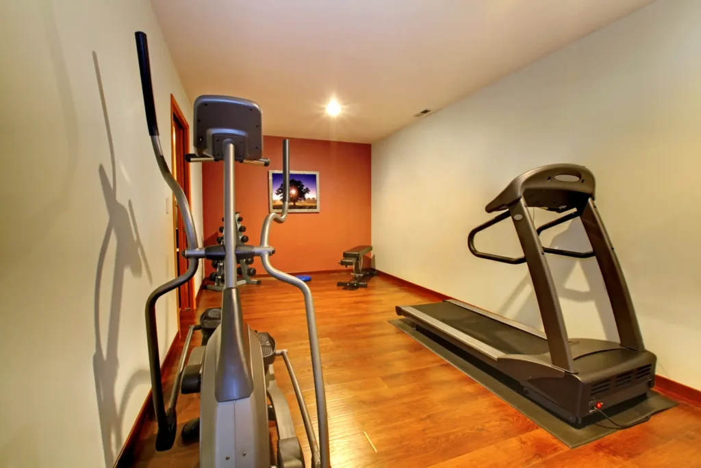Basement gym