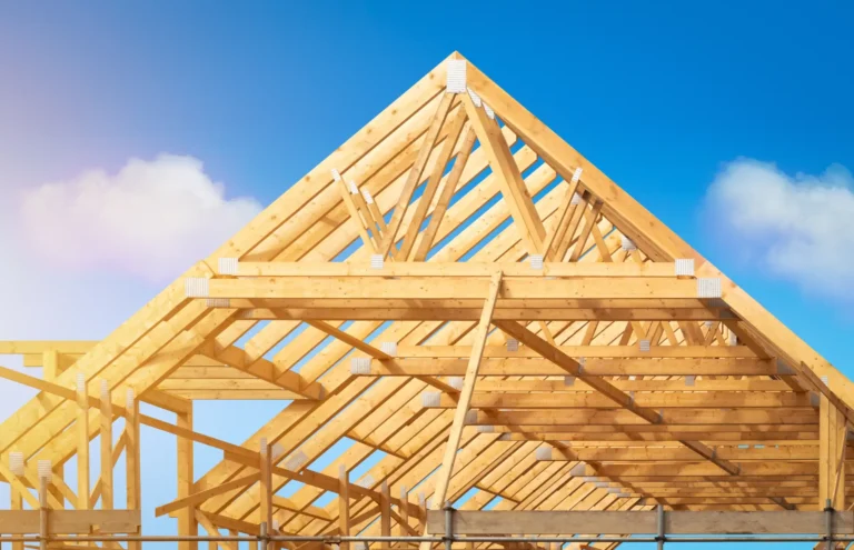 New construction of a house